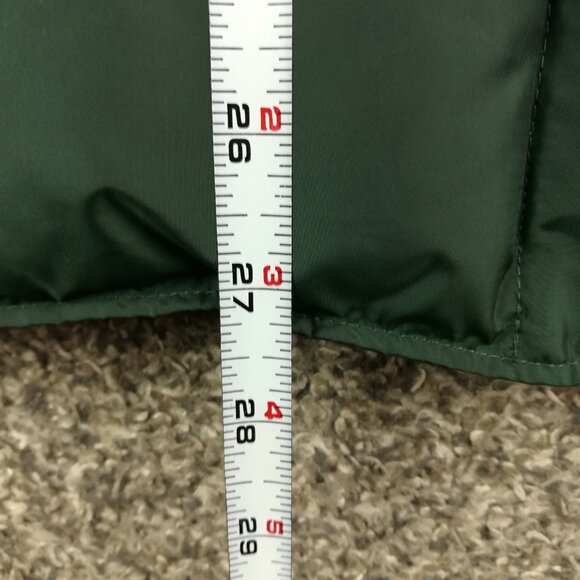 J. Crew Puffer Vest Mens Large Green Expedition Down Jacket Water Repellent - Picture 15 of 15